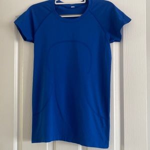 LULULEMON |SIZE 8| SYMPHONY BLUE SWIFTLY TECH TEE